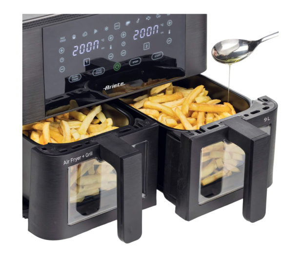 Ariete Air Fryer Dual Window 463100 2x4,5L - 1616371 - zdjęcie 5